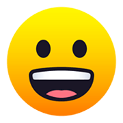 😀 Emoji grinsendes Gesicht JoyPixels 6.5.