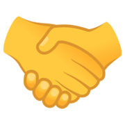 🤝 Emoji Aperto De Mãos na JoyPixels 6.5.