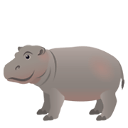 🦛 Emoji Hipopótamo en JoyPixels 6.5.
