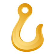 Emoji 🪝 Gancio su JoyPixels 6.5.