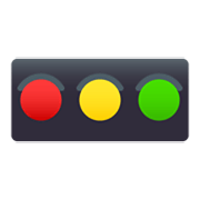 Emoji 🚥 Semaforo Orizzontale su JoyPixels 6.5.