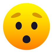 😯 Emoji verdutztes Gesicht JoyPixels 6.5.