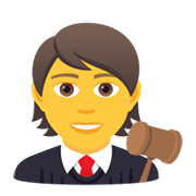 🧑‍⚖️ Emoji Juiz No Tribunal na JoyPixels 6.5.