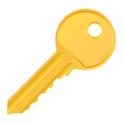 Emoji 🔑 Chiave su JoyPixels 6.5.