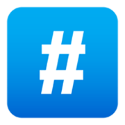 #️⃣ Emoji Tecla: # na JoyPixels 6.5.
