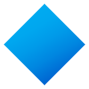 🔷 Emoji Losango Azul Grande na JoyPixels 6.5.