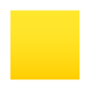 🟨 Emoji gelbes Viereck JoyPixels 6.5.