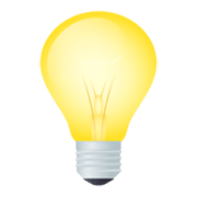 Émoji 💡 Ampoule sur JoyPixels 6.5.