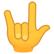 Emoji 🤟 Gesto Ti Amo su JoyPixels 6.5.
