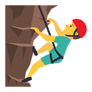 🧗‍♂️ Emoji Hombre Escalando en JoyPixels 6.5.