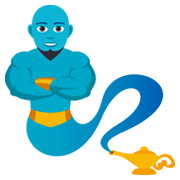 Emoji 🧞‍♂️ Genio Uomo su JoyPixels 6.5.