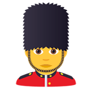 💂‍♂️ Emoji Guardia Hombre en JoyPixels 6.5.