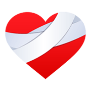 ❤️‍🩹 Emoji Emendando o coração na JoyPixels 6.5.