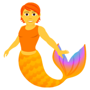 🧜 Emoji Wassermensch JoyPixels 6.5.