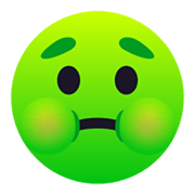 Emoji 🤢 Faccina Nauseata su JoyPixels 6.5.
