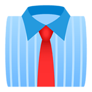 👔 Emoji Hemd mit Krawatte JoyPixels 6.5.