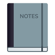📓 Emoji Cuaderno en JoyPixels 6.5.