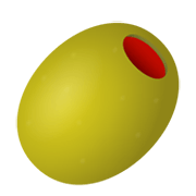 Émoji 🫒 Olive sur JoyPixels 6.5.