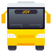 🚍 Emoji Autobús Próximo en JoyPixels 6.5.