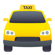 🚖 Emoji Vorderansicht Taxi JoyPixels 6.5.
