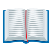 Emoji 📖 Libro Aperto su JoyPixels 6.5.