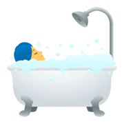 Émoji 🛀 Personne Prenant Un Bain sur JoyPixels 6.5.