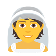 👰 Emoji Novia Con Velo en JoyPixels 6.5.