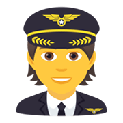🧑‍✈️ Emoji Pilot(in) JoyPixels 6.5.