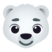 🐻‍❄️ Emoji Eisbär JoyPixels 6.5.