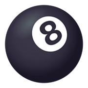🎱 Emoji Bola Negra De Billar en JoyPixels 6.5.