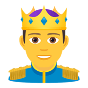 🤴 Emoji Príncipe en JoyPixels 6.5.