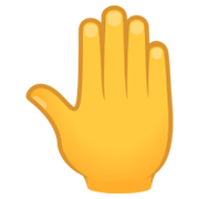 🤚 Emoji Dorso Da Mão Levantado na JoyPixels 6.5.