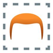 🦰 Emoji Cabelo Vermelho na JoyPixels 6.5.