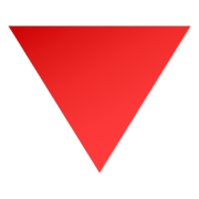 Émoji 🔻 Triangle Rouge Pointant Vers Le Bas sur JoyPixels 6.5.