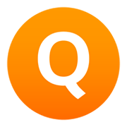 🇶 Emoji Letra do símbolo indicador regional Q na JoyPixels 6.5.