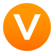 🇻 Emoji Letra do símbolo indicador regional V na JoyPixels 6.5.