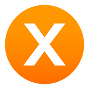 🇽 Emoji Indicador regional símbolo letra X en JoyPixels 6.5.