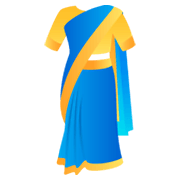 🥻 Emoji Sari en JoyPixels 6.5.