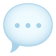 💬 Emoji Bocadillo De Diálogo en JoyPixels 6.5.