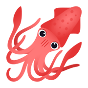 🦑 Emoji Calamar en JoyPixels 6.5.