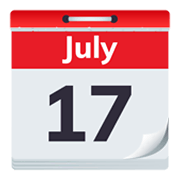 Emoji 📆 Calendario A Strappo su JoyPixels 6.5.