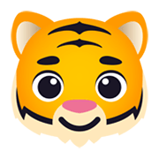 🐯 Emoji Rosto De Tigre na JoyPixels 6.5.