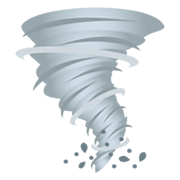 Emoji 🌪️ Tornado su JoyPixels 6.5.