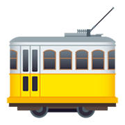 🚋 Emoji Vagón De Tranvía en JoyPixels 6.5.