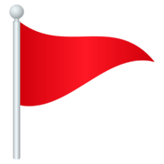 🚩 Emoji Bandeira Triangular na JoyPixels 6.5.