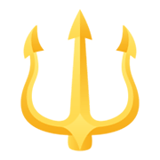 🔱 Emoji Emblema De Tridente en JoyPixels 6.5.