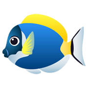 Emoji 🐠 Pesce Tropicale su JoyPixels 6.5.