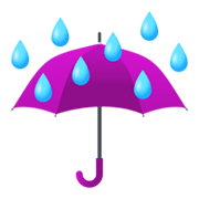 ☔ Emoji Regenschirm im Regen JoyPixels 6.5.
