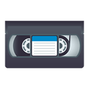 Émoji 📼 Cassette Vidéo sur JoyPixels 6.5.