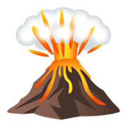 Émoji 🌋 Volcan sur JoyPixels 6.5.